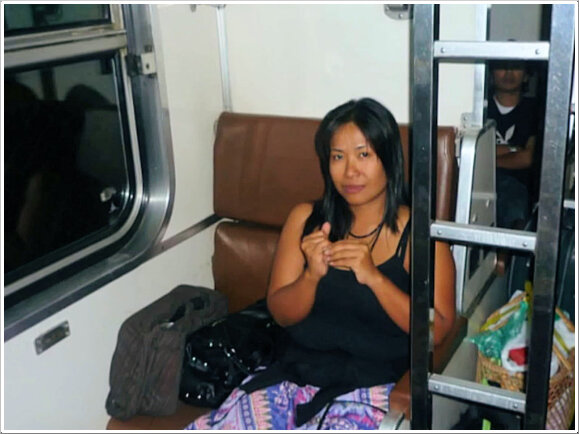 Parichat & Ich: 2010_12 Rückreise 06-Mit dem Nachtzug von Suratthani nach Bangkok